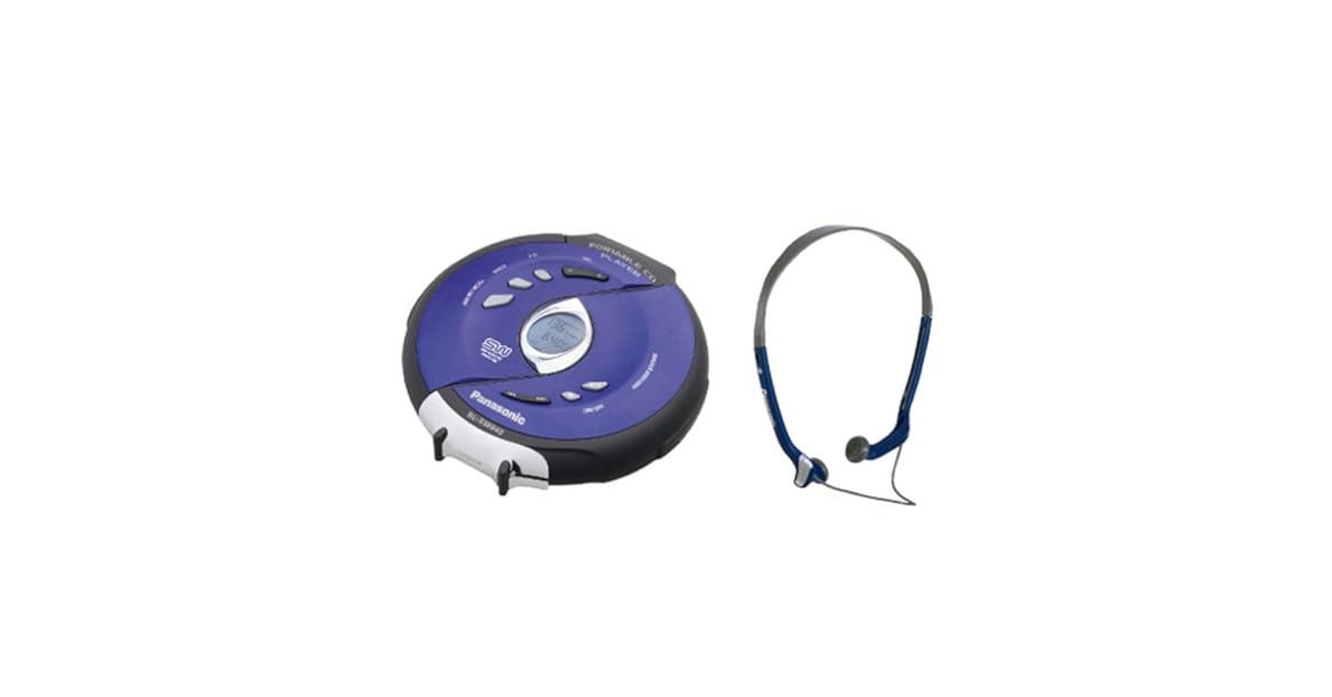 パール [CD] PANASONIC SL-SW940 PORTABLE CD PLAYER + POUCH + CD +